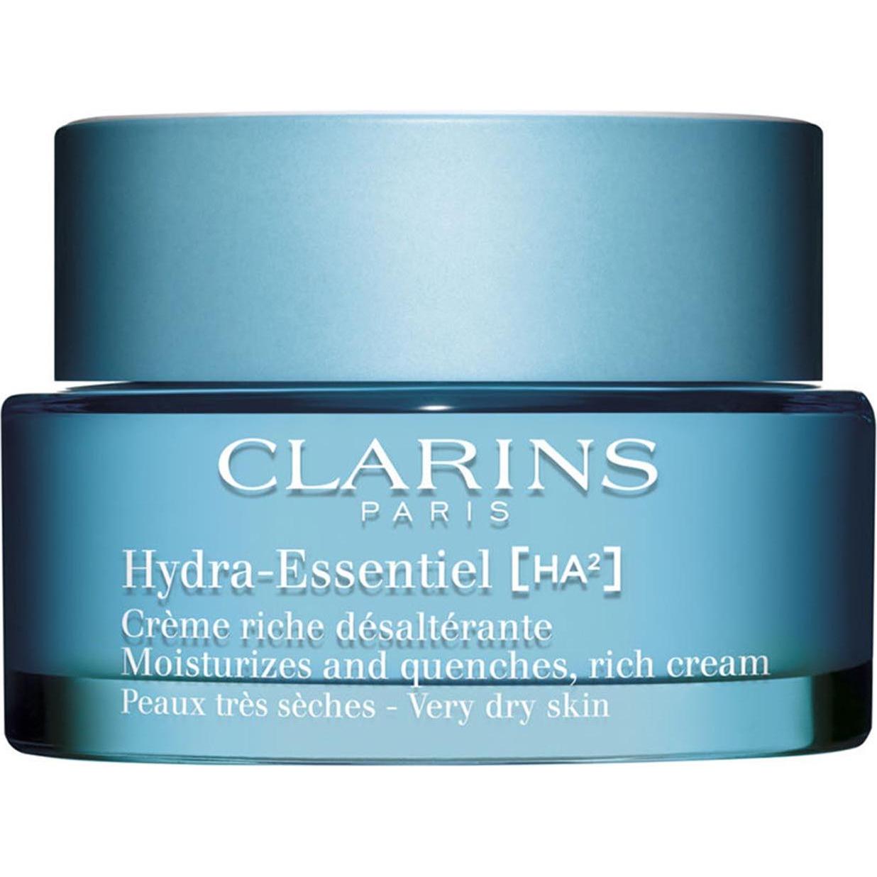 Clarins, Gezichtscrème, Hydratant Essentials Crème Riche Hydratant (50 ml, Dagcrème)