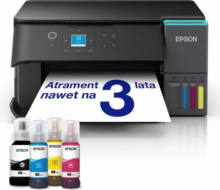 Actual product image Epson Printer Multifunctional printer | EcoTank L4360 | Inkjet | Colour | A4 | Wi-Fi (Ink tank, Colour)