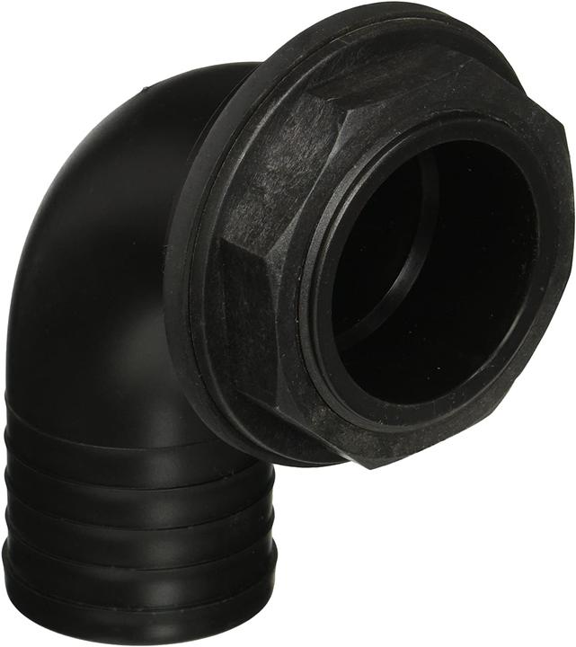 Actual product image Garantia Graf 330043 Rain barrel overflow bend 2" incl. seal and lock nut