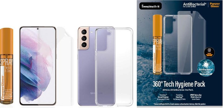 Produktbild PanzerGlass 360° Protection - Glas + Hülle (1 Stück, Samsung Galaxy S21+)