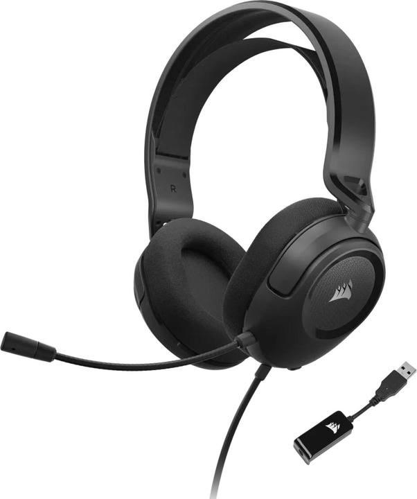 Actual product image Corsair HS35 SURROUND v2 Headset Wired Head-band Gaming Black (Cable)