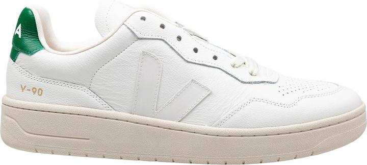 Actual product image Veja sneakers v 90 in leather color white/green (45)