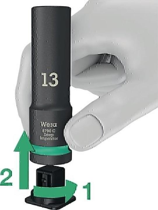Actual product image Wera 8790 C Impaktor Deep Set 1 (21 mm, 27 mm, 22 mm, 16 mm, 14 mm, 13 mm, 17 mm, 24 mm, 18 mm, 19 mm, 15 mm)