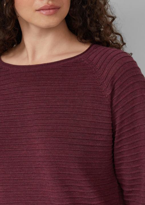 Produktbild S.Oliver Strickpullover Pullover mit Strukturmuster aus Viskosemix (52)