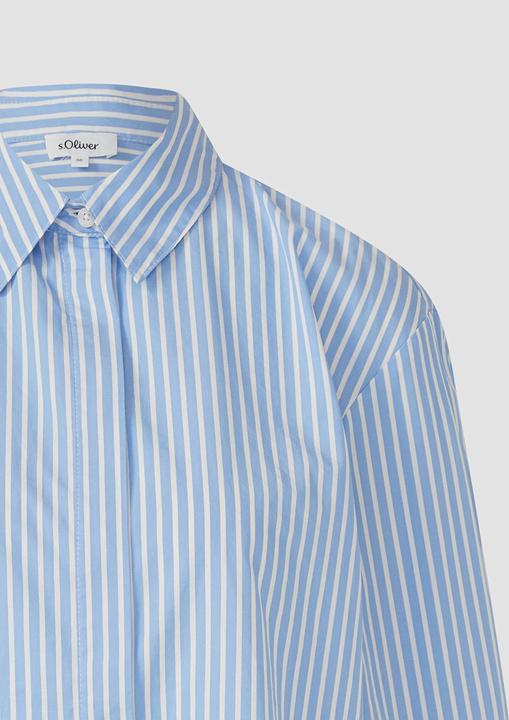 Immagine prodotto s.Oliver Bluse Gestreifte Popeline-Bluse im Boxy Fit (36)