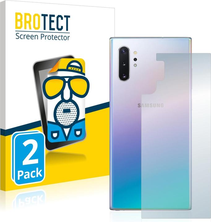 Produktbild BROTECT Entspiegelungs-Schutzfolie Displayschutz Matt (2 Stück, Samsung Galaxy Note 10 Plus)