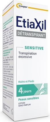 Immagine prodotto Etiaxil Trattamento di sudorazione eccessiva per piedi e pelle sensibile 100ml (Pediluvio, 100 ml)