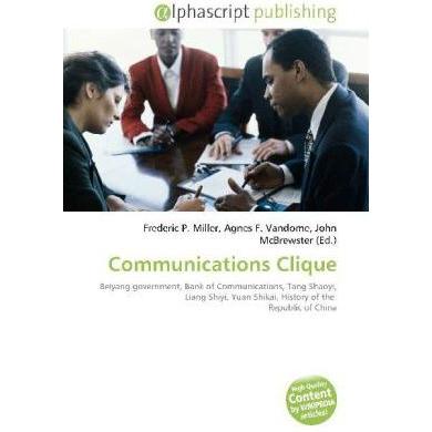 Communications Clique, Fachbücher von Agnes F. Vandome, Frederic P. Miller, John McBrewster