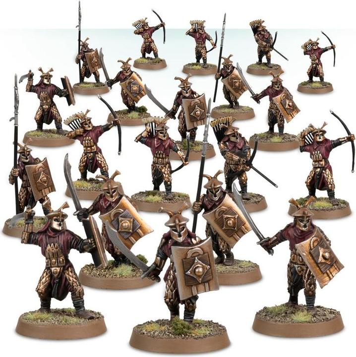 Actual product image Games Workshop Easterling Warriors - The Lord of the Rings: Middle Earth (Plastic)