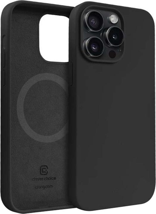 Actual product image Crong Colour Cover Magnetic - iPhone 15 Pro MagSafe Case (Black) (Apple iPhone 15 Pro)