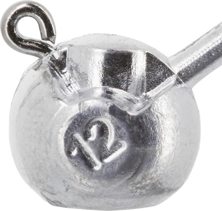 Immagine prodotto Caperlan Teste di piombo per piume di gomma Jig Head Round 4 pezzi.