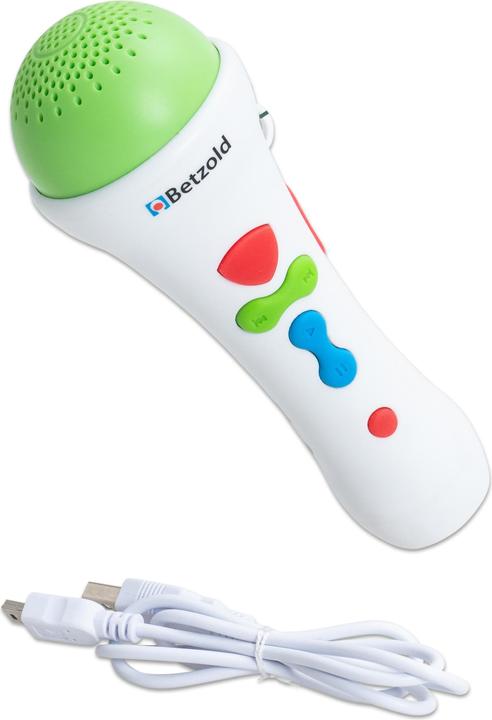 Betzold Kindermikrofon mit Aufnahmefunktion