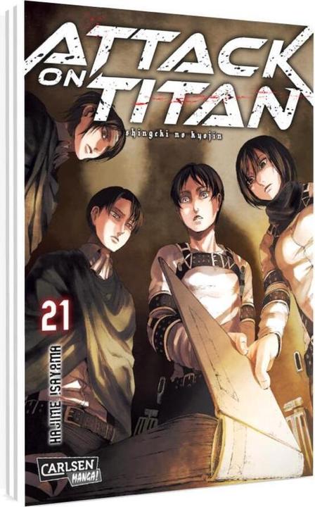 Produktbild Attack on Titan 21 (Deutsch, Hajime Isayama, 2018)