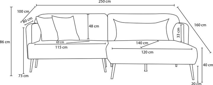 Produktbild Atelier del Sofa Revos (Ecksofa)