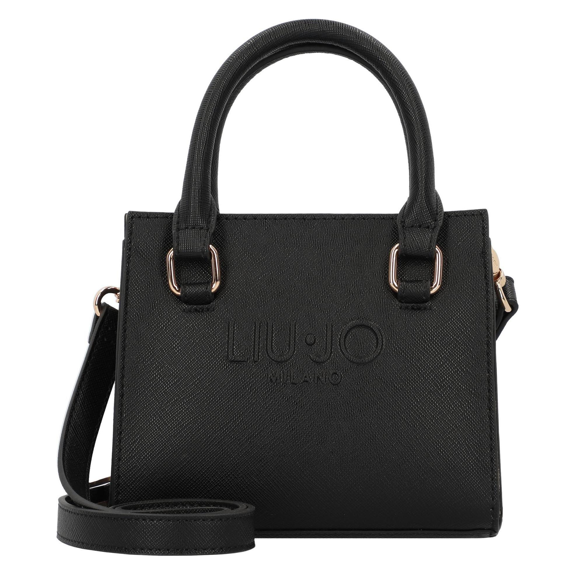 Liu Jo, Damen, Handtasche, Halona Mini Bag Schultertasche 17 Cm, Schwarz