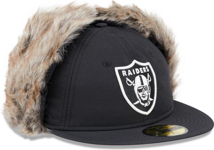 Actual product image New Era 59Fifty Retro Cap DOG EAR Las Vegas Raiders - 7 1/2 (7 1/2)