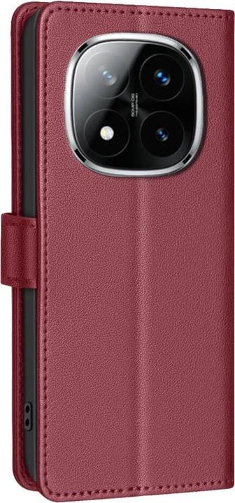Produktbild Binfen Color Xiaomi Redmi Note 14 Pro 4G - BINFEN Leder Etui Hülle mit RFID Blocker (Xiaomi Redmi Note 14 Pro)