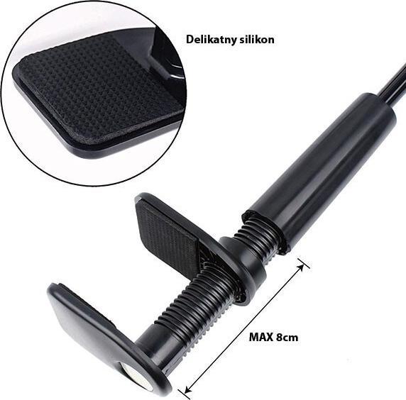 Actual product image Awei uchwyt biurkowy X3 4"-10,5" czarny /black długie ramię
