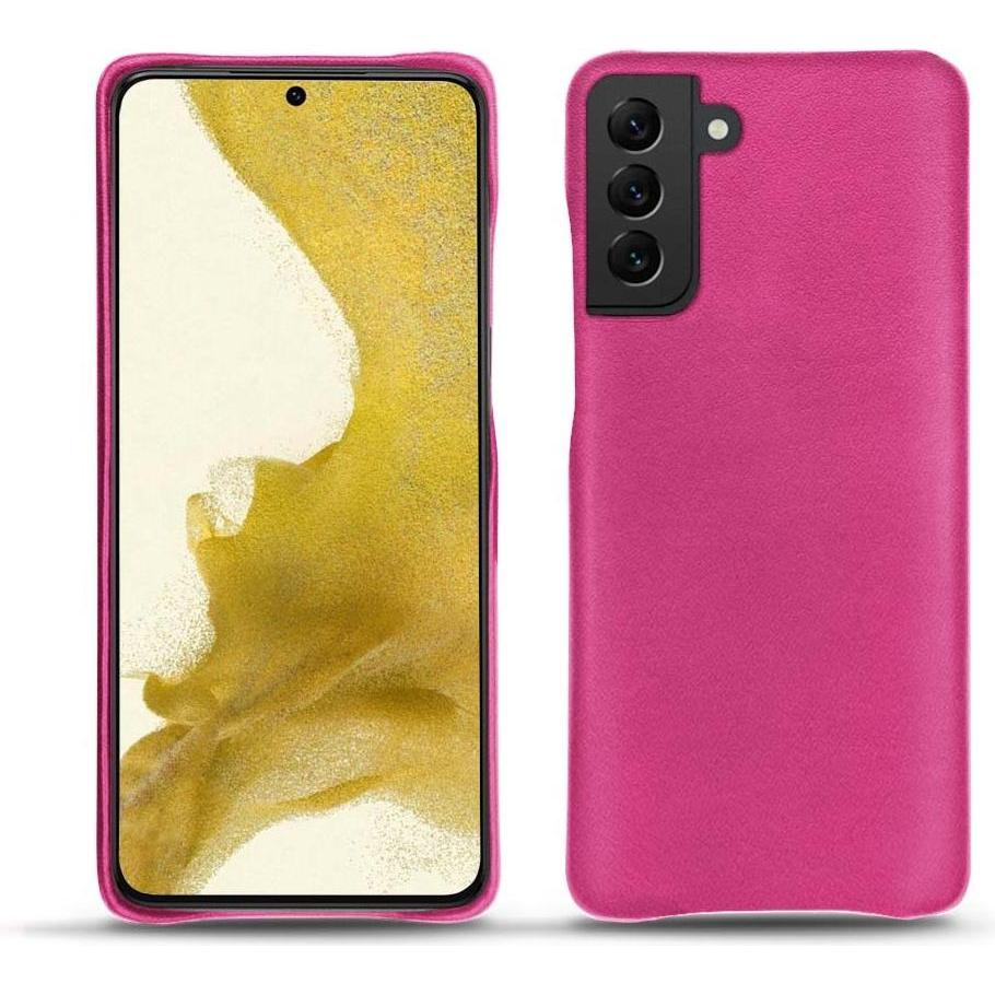 Noreve Lederschutzhülle (Samsung Galaxy S22), Smartphone Hülle, Rosa