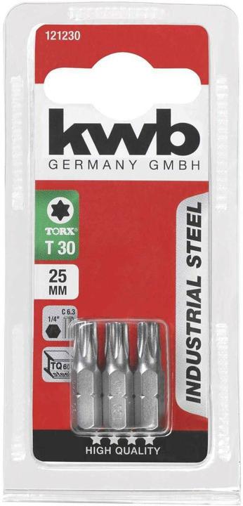 Actual product image kwb Screwdriver bit (T 30)