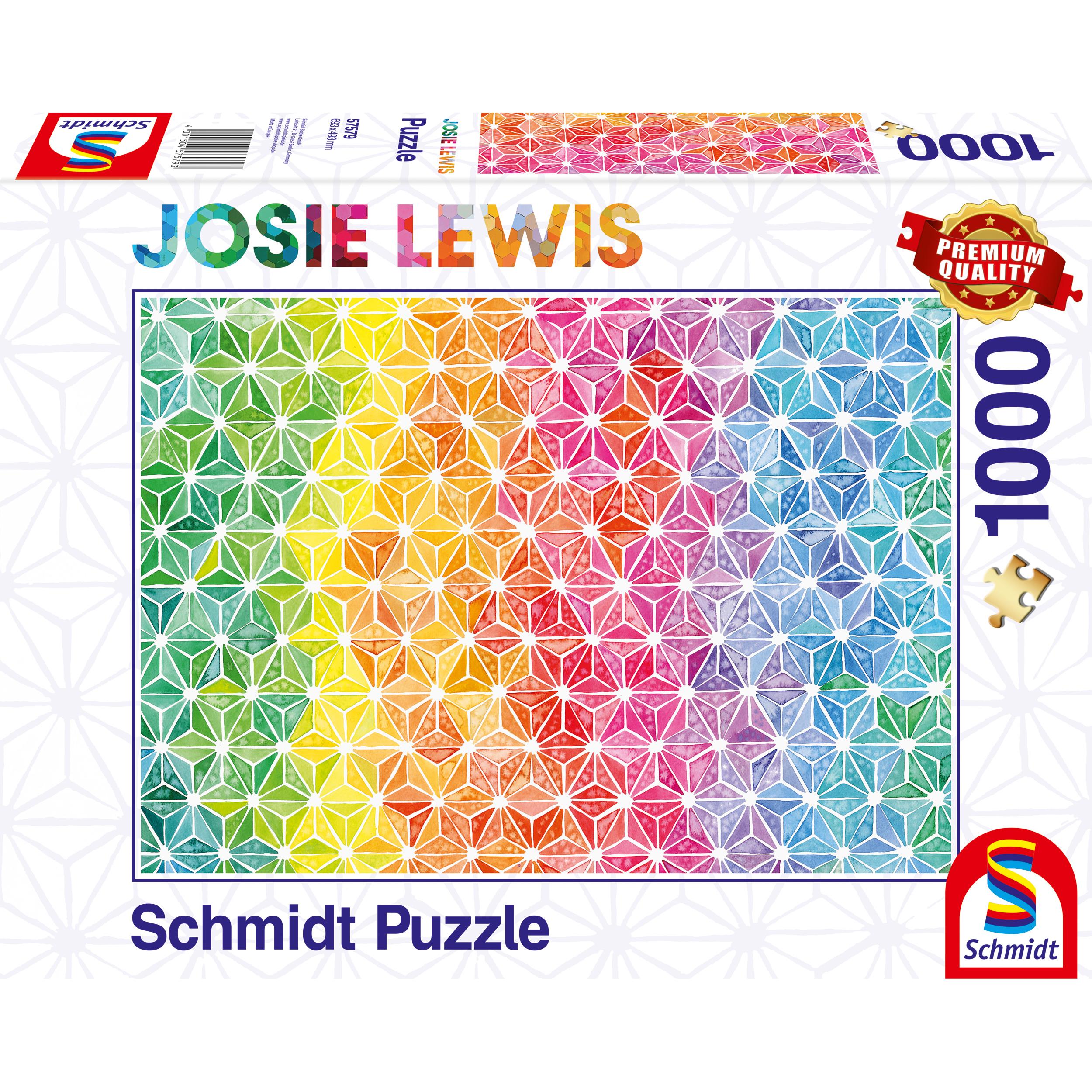 Schmidt Spiele Kunterbunte Dreiecke (1000 Teile)