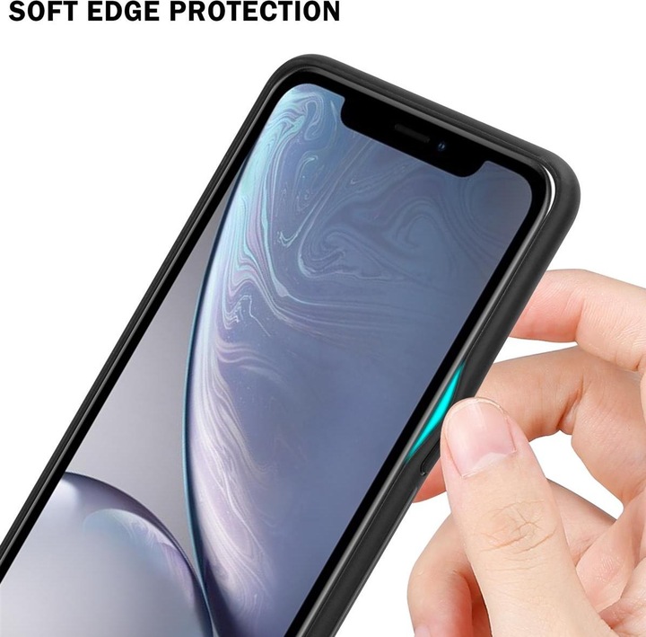 Actual product image Cadorabo TPU 2 colors glass envelope (Apple iPhone XR)