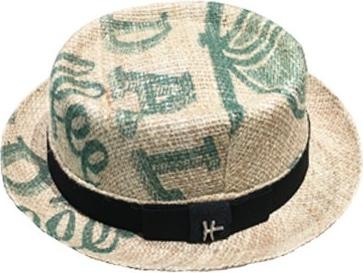 Produktbild Bekos Upcycling - Pork Pie Hut "Cafe Royal" aus Kaffeesack - 61, 02