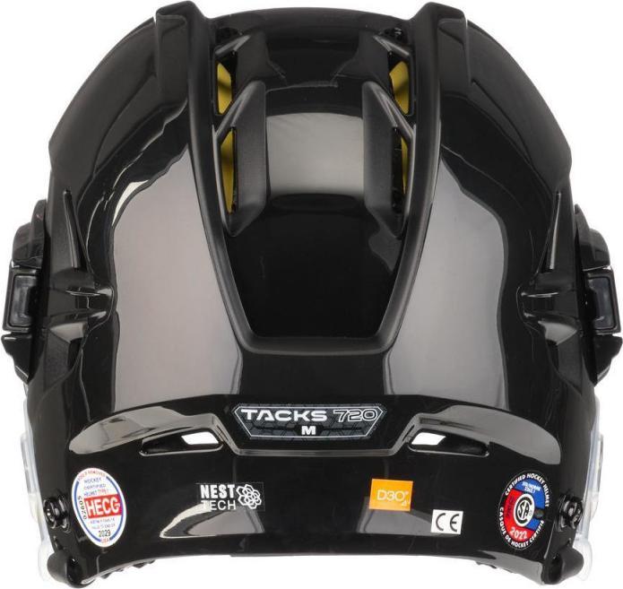 Actual product image CCM Tacks 720 SR hockey helmet (black, M) (M)
