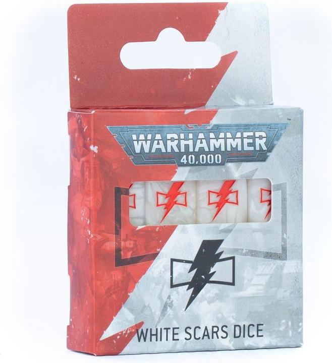 Games Workshop Warhammer 40k - White Scar Dice Set