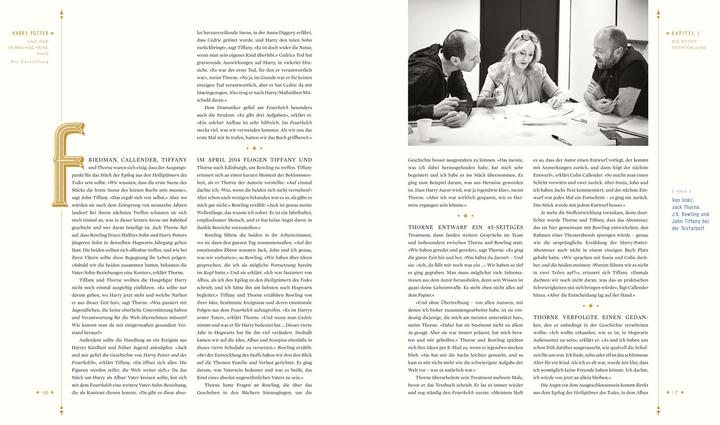 Actual product image Harry Potter und das verwunschene Kind: Die Entstehung – Hinter den Kulissen des gefeierten (German, Anja Hansen-Schmidt, J.K. Rowling, Ursula Held, 2021)