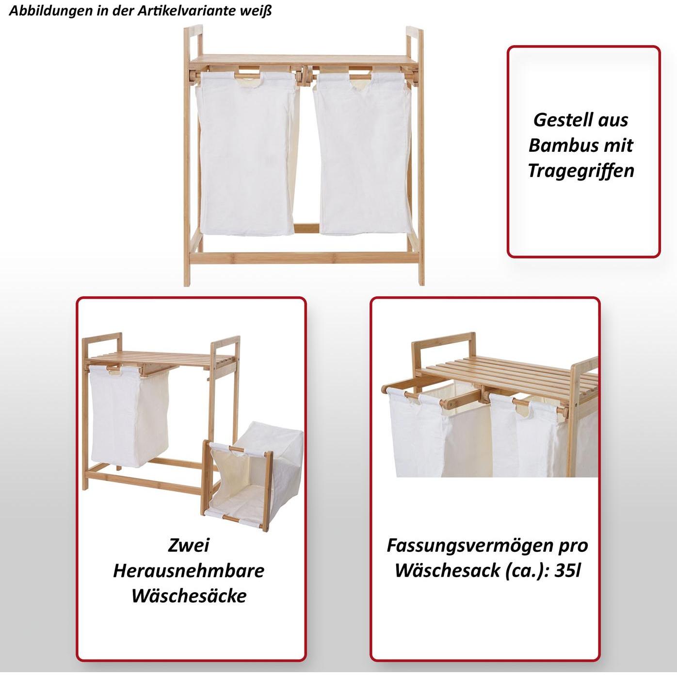 Thumbnail - MCW, Wäschekorb, B83 (70 l)