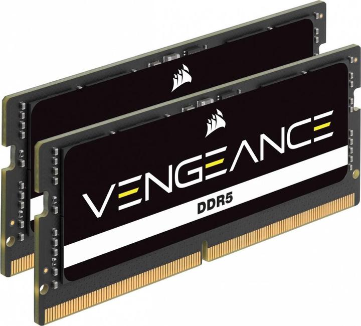 Image du produit Corsair SORAM D5 5600 24GB C48 Vengeance (1 x 24 Go, 5600 MHz, RAM DDR5, SO-DIMM)