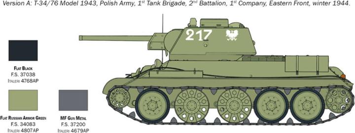 Produktbild 1:72 T34/76 Mod. 43