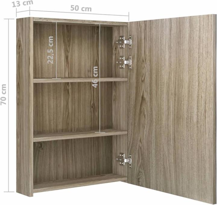 Image du produit vidaXL Sigurd (50 x 13 x 70 cm)