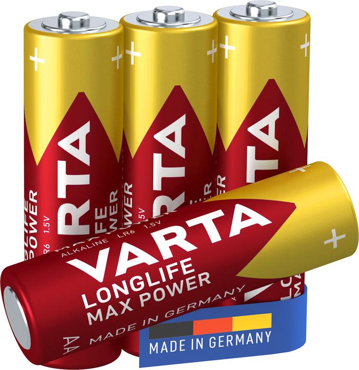 Image du produit Varta LONGLIFE Max Power (4 pcs, AA, 2980 mAh)