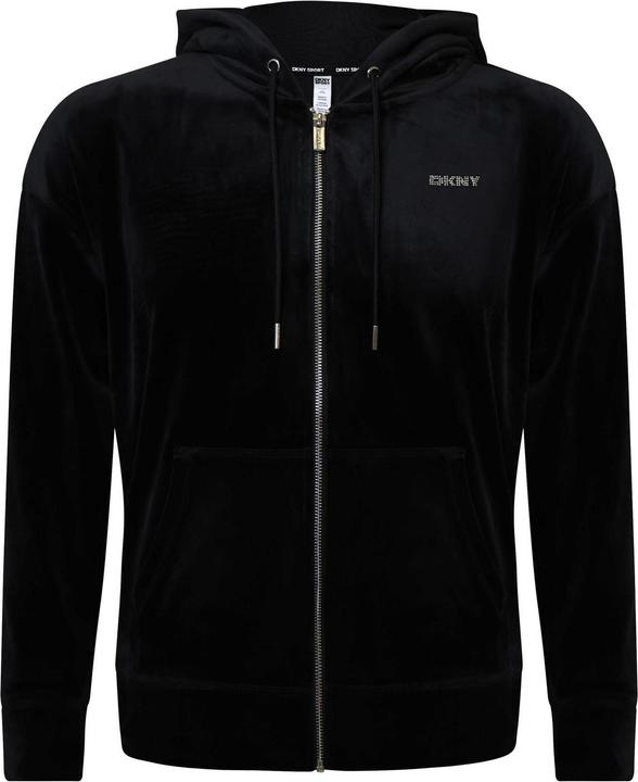 Produktbild DKNY Hoodie mit durchgehendem Reissverschluss Logo (M)