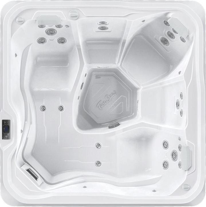 Immagine prodotto Allseas Spa Whirlpool Fun für 5 | steckerfertig (230V) | 24 Jets | 212 x 212 x 92 cm (5 Persone)