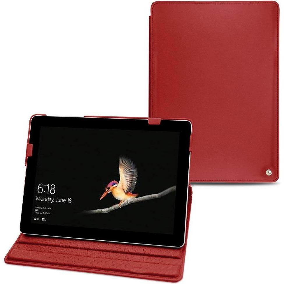 Noreve Lederschutzhülle (10", Microsoft), Notebooktasche, Rot