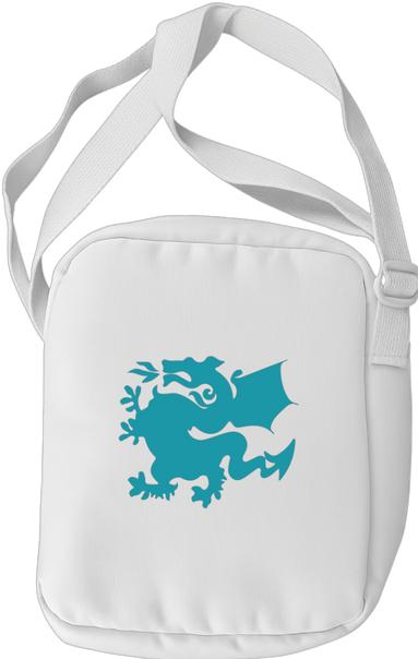 Produktbild Bügelbilder Schul & Freizeitsrucksack-Set Dragon Silhouette (15 l)