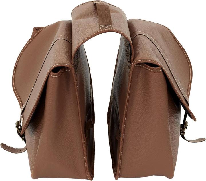 Image du produit Be Mix sacoche double universelle similicuir velo 20l (20 l, Sacoches)