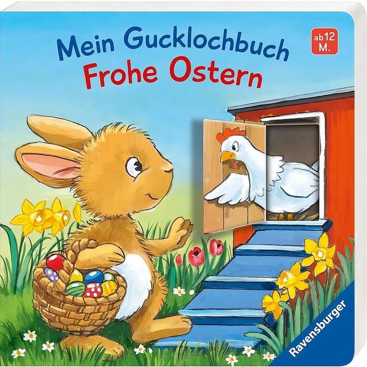 Ravensburger Mein Gucklochbuch: Frohe Ostern (Allemand)