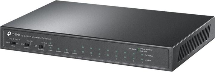 Image du produit TP-Link Commutateur de bureau 8 ports 10/100Mbps + 3 ports Gigabit avec PoE+ 8 ports (11 ports)