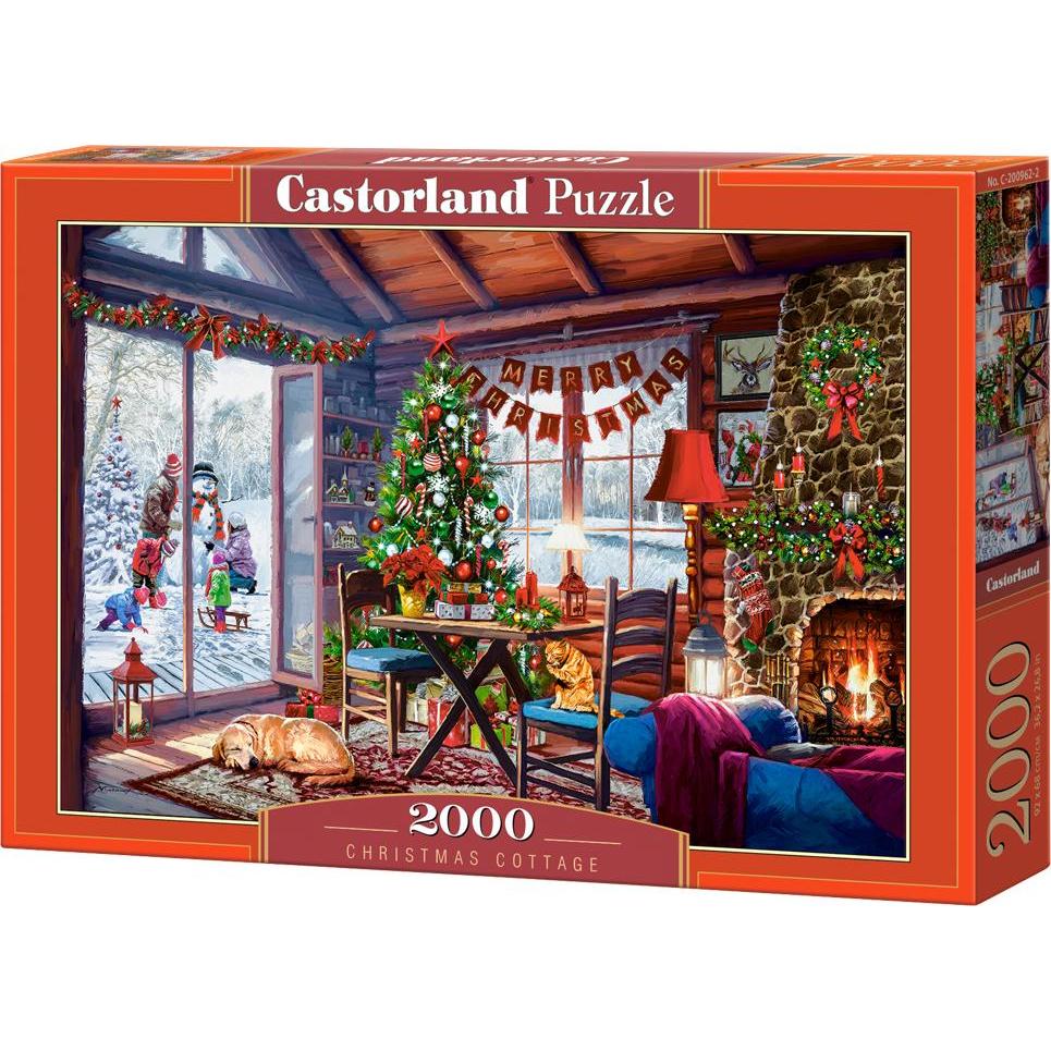 Castorland Puzzle 2000 pieces Christmas Cottage (2000 Teile)