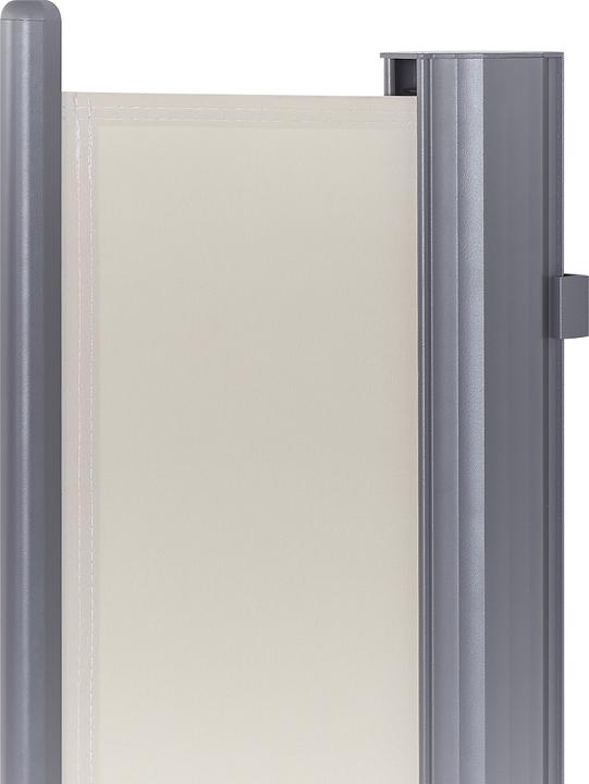 Produktbild Beliani Seitenmarkise beige ausziehbar 160 x 300 cm DORIO (3.05 m)
