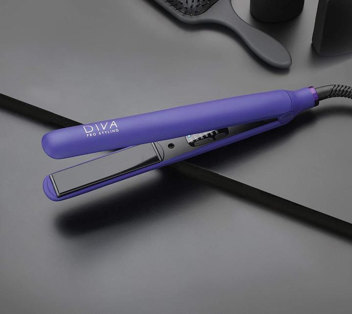 Actual product image Diva Professional Styling Intelligent Digital Styler Periwinkle (Straightening iron)