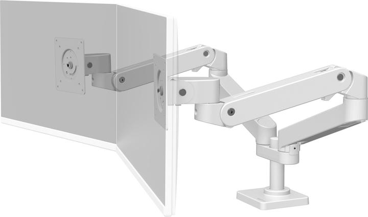 Produktbild Ergotron LX PRO ARM DUAL SIDE-BY-SIDE white (Tisch, 27", 9 kg)