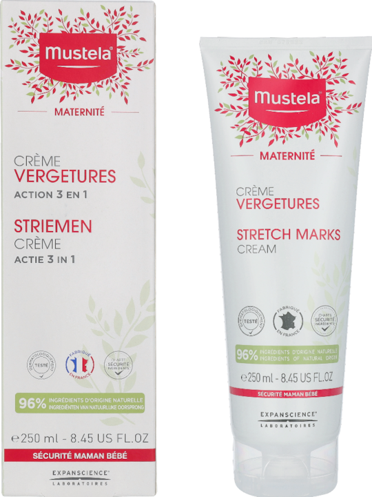 Actual product image Mustela Maternité Stretch Marks Cream (Body cream, 250 ml)