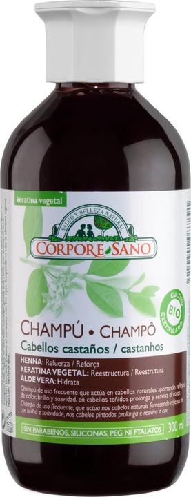 Produktbild Corpore Sano Henna Catechu Shampoo 300ml (300 ml, Flüssiges Shampoo)