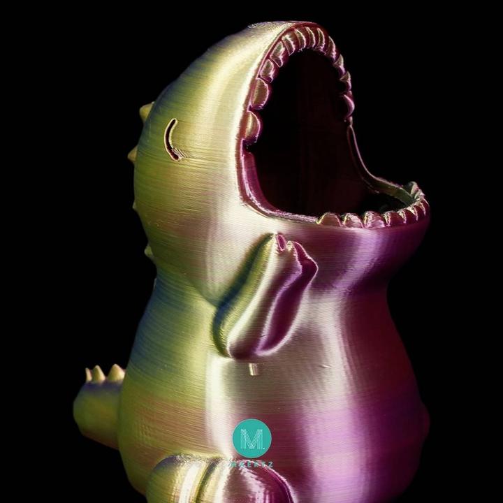 Actual product image Maertz PLA Silk Tri Color Blue-Yellow-Pink 1.75 mm 1.000 g (PLA, 1.75 mm, 1000 g)