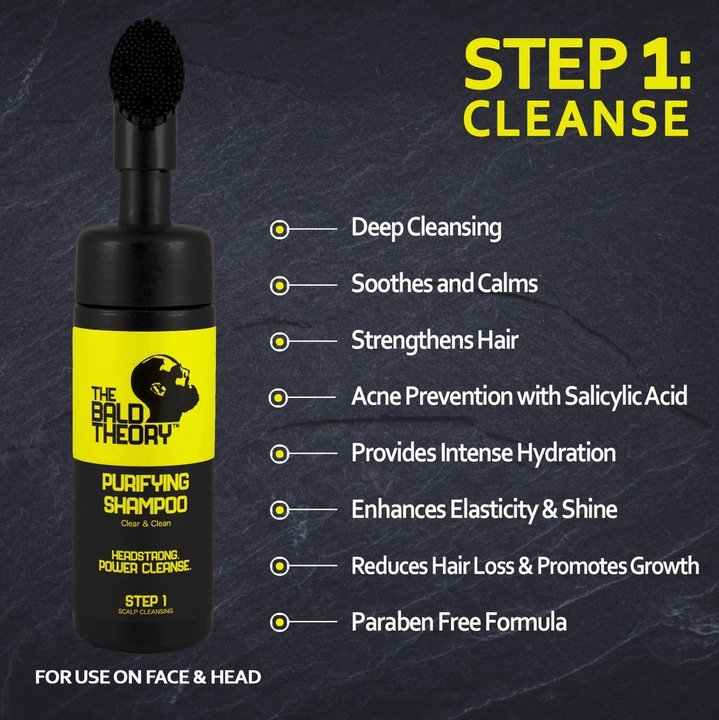 Produktbild The Bald Theory 3er SET (Shampoo, Serum, Moisturizer) (Haarpflege set)